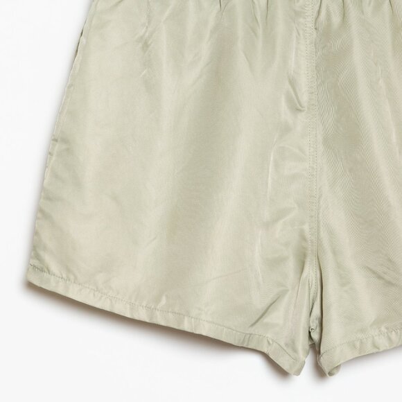 Fear of God Essentials Sage Green Seafoam Taslan Nylon Shorts - Mens M - Picture 6 of 16